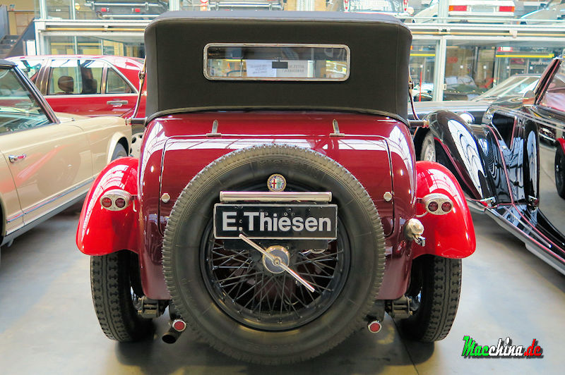 Alfa Romeo 6C Super Sport 1750 (3) James Young, Foto: Macchina.de
